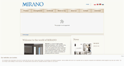 Desktop Screenshot of mirano.pl